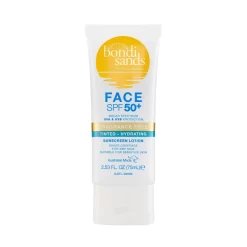 Bondi Sands Sunscreen Face Lotion SPF 50 Fragrance Free Tinted