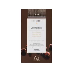 KORRES ARGAN OIL Hochentwickelte Haarcoloration Dark Blonde Beige / Dunkelblond Beige 6.17