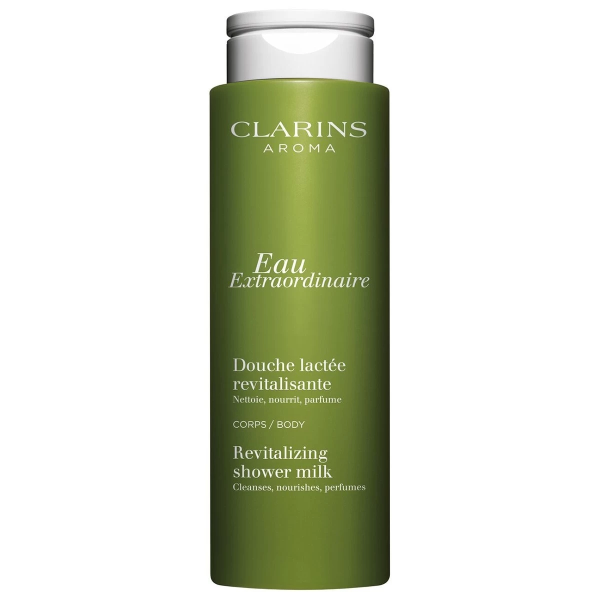 Clarins Eau ExtraordinaireRevitalizing Shower Milk 1 Clarins Eau ExtraordinaireRevitalizing Shower Milk